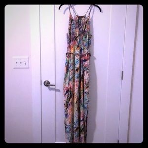multi color maxi  Charlie Jade dress size M